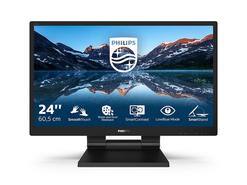 23.8" Philips 242B9T/00, IPS 1920x1080, 4 ms, 10-point touch, IP54, VGA ...