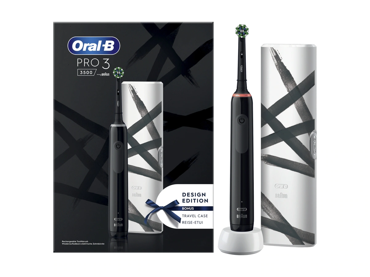 Oral-B Pro 3 3500 Eltandborste (svart)