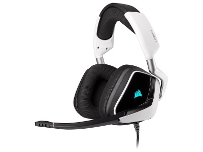 Corsair VOID ELITE RGB White Gaming Headset - Vit#4