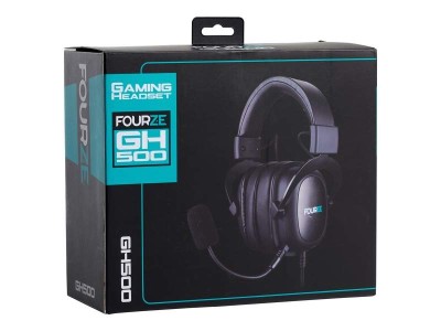 Fourze GH500 Gaming Headset, 7.1 surround, 3,5mm/USB - Svart#3