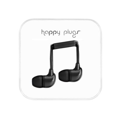 Happy Plugs In-Ear - Svart