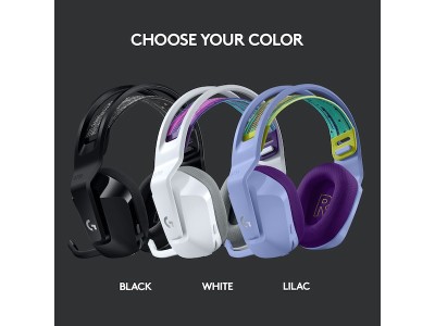 Logitech G733 Lightspeed Wireless Headset, RGB - Svart#9