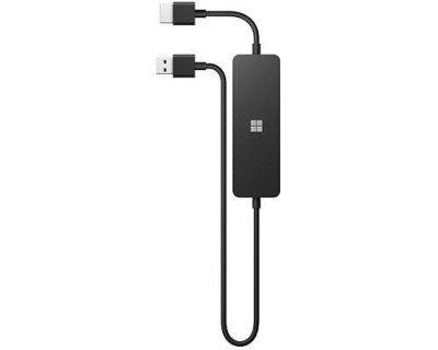 Microsoft 4K Wireless Display Adapter, trådlös ljud-/videoförlängare, Miracast, 3840x2160, HDMI, upp till 7m räckvidd