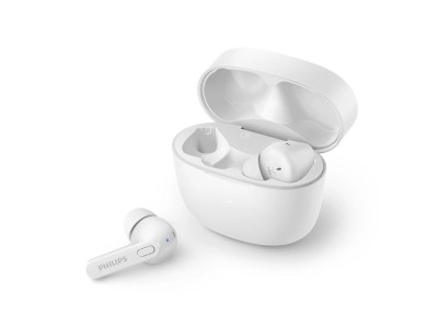 Philips T2206 trådlösa hörlurar, In-ear (vit) In-Ear, bluetooth, IPX4 vattenskydd, upp till 18 timmars uppspelningstid#2