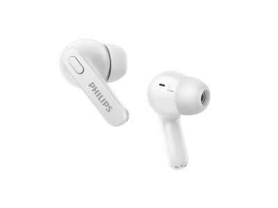 Philips T2206 trådlösa hörlurar, In-ear (vit) In-Ear, bluetooth, IPX4 vattenskydd, upp till 18 timmars uppspelningstid#4