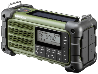 Sangean MMR99 Green Dynamo-radio, Överlevnadsradio, krisradio, Vevradio, Bra att ha radio#8