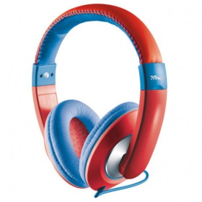 Trust Sonin Kids headphone - red & blue