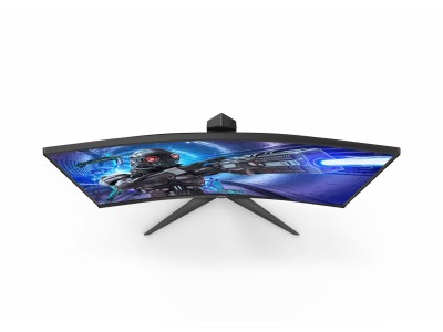 27" AOC C27G2ZU/BK, Curved VA 1920x1080, 0.5 ms, 240Hz FreeSync, höjdjusterbar, 2xHDMI/DP, högtalare, USB-hubb#4