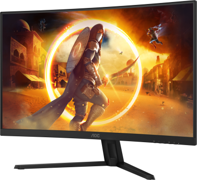 31.5" AOC CQ32G4VE, Curved Fast VA 2560x1440, 0.5 ms, 180Hz Adaptive-Sync, 1500R, 2xHDMI/DP Black/Grey#2