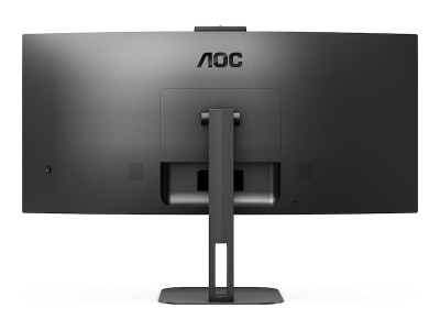 34" AOC CU34V5CW, Curved VA 3440x1440, 1 ms, 100Hz FreeSync, 1500R, höjdjusterbar, HDMI/DP/USB-C 65W, högtalare, USB 3.2-hubb, webbkamera#6