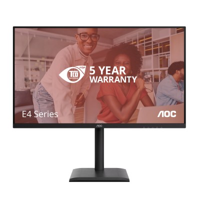 34" AOC Q32E4U, IPS 2560x1440, 4 ms, 100Hz, höjdjusterbar, pivot, 2xHDMI/DP, högtalare, USB 3.2-hubb, 5 års garanti#1