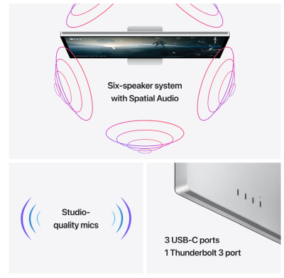 27" Apple Studio Display med standardglas och justerbar höjd och lutning#4