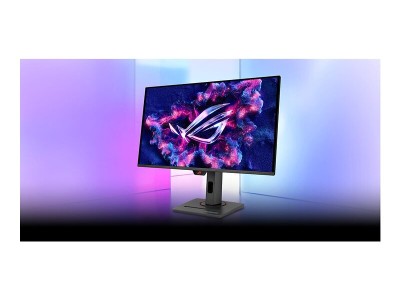 26.9" Asus ROG Strix OLED XG27ACDNG, QD-OLED 2560x1440, 0.03 ms, 360Hz G-Sync, HDR400, höjdjusterbar, pivot, 3xHDMI/DP/USB-C 90W, högtalare, USB 3.2-hubb#4