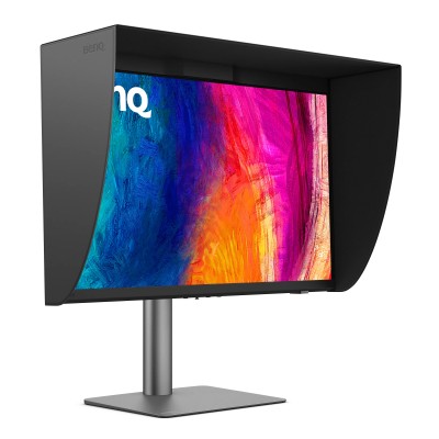 27" BenQ PD2770U, IPS 4K/3840x2160, 5 ms, höjdjusterbar, pivot, 2xHDMI/DP/USB-C 96W, USB 3.2-hubb#3