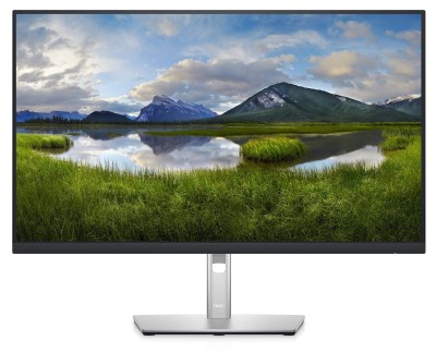 27" Dell P2722HE, IPS 1920x1080, 5 ms, höjdjusterbar, pivot, HDMI/2xDP/USB-C 65W, USB 3.2-hubb