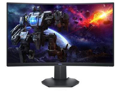 27" Dell S2721HGF, Curved VA 1920x1080, 4 ms, 144Hz FreeSync, höjdjusterbar, 2xHDMI/DP