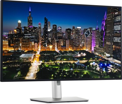 31.5" Dell UltraSharp U3225Q, IPS 4K/3840x2160, 5 ms, HDR600, höjdjusterbar, pivot, HDMI/DP/2xTB4/USB-C 90W, USB 3.2-hubb, LAN#1