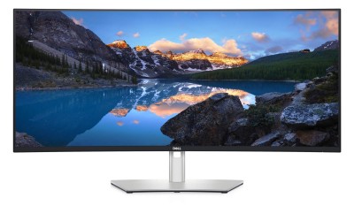 38" Dell UltraSharp U3821DW, Curved IPS 3840x1600, 5 ms, höjdjusterbar, 2xHDMI/DP/USB-C 90W, högtalare, USB-hubb