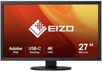 27" Eizo ColorEdge CS2740, 4K/UHD 3840x2160, 10 ms, höjdjusterbar, pivot, HDMI/DP/USB-C 60W, USB 3.2-hubb#1