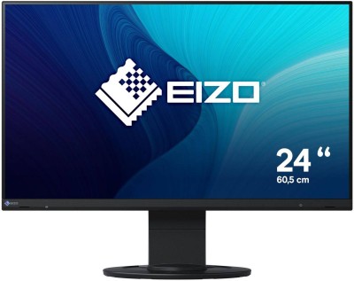 23.8" Eizo FlexScan EV2460, IPS 1920x1080, 5 ms, höjdjusterbar, pivot, VGA/DVI/HDMI/DP, högtalare, USB 3.2-hubb#1