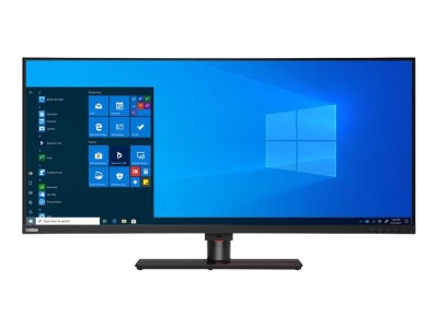 40" Lenovo ThinkVision P40w-20, Curved IPS 5120x2160, 4 ms, 75Hz, 2500R, höjdjusterbar, HDMI/DP/2xUSB-C 100W (Thunderbolt 4), LAN, USB 3.2-hubb#2