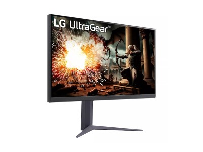 31.5" LG 32GS75Q, IPS 2560x1440, 1 ms, 180Hz G-Sync, HDR10, höjdjusterbar, pivot, 2xHDMI/DP#2