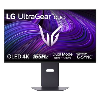 32" LG UltraGear 32GX850A, OLED 4K/3840x2160, 0,03 ms, 165Hz, HDR10, höjdjusterbar, 2xHDMI/DP, högtalare, USB 3.2-hubb#1