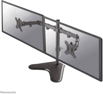 Bordsstativ Neomounts Full Motion Dual Desk Stand för 2 skärmar 10-32" - Svart
