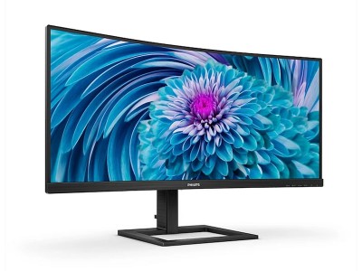 34" Philips 346E2CUAE/23, Curved VA 3440x1440, 1 ms, 100Hz, höjdjusterbar, HDMI/DP/USB-C 65W, USB 3.2-hubb, högtalare#1