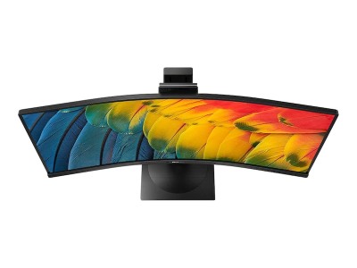 34" Philips 34B1U5600CH, Curved VA 3440x1440, 4 ms, 120Hz, 1500R, höjdjusterbar, HDMI/DP/USB-C 100W, högtalare, webbkamera, KVM-switch, USB 3.2-hubb#4