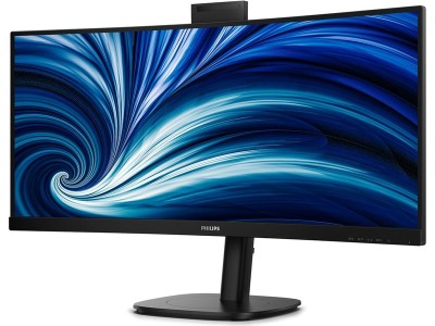 34" Philips 34B2U3600CH/00, Curved VA 3440x1440, 4 ms, 120 Hz, 1500R, höjdjusterbar, HDMI/DP/USB-C 90W, LAN, högtalare, webbkamera, USB 3.2-hubb#2