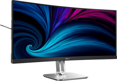 34" Philips 34B2U5600C, Curved VA 3440x1440, 120 Hz, höjdjusterbar, 2xHDMI/DP/USB-C 96W, USB 3.2-hubb, KVM, högtalare#1