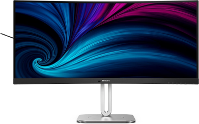 34" Philips 34B2U5600C, Curved VA 3440x1440, 120 Hz, höjdjusterbar, 2xHDMI/DP/USB-C 96W, USB 3.2-hubb, KVM, högtalare#2