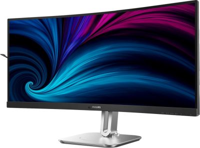 34" Philips 34B2U5600C, Curved VA 3440x1440, 120 Hz, höjdjusterbar, 2xHDMI/DP/USB-C 96W, USB 3.2-hubb, KVM, högtalare#3