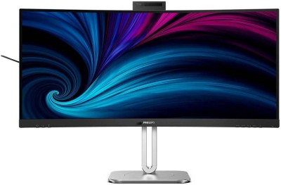 34" Philips 34B2U6603CH/00, Curved VA 3440x1440, 4 ms, 120 Hz, DisplayHDR400, 1500R, 2xHDMI/DP/TB4/USB-C 100W, högtalare, webbkamera, USB 3.2-hubb