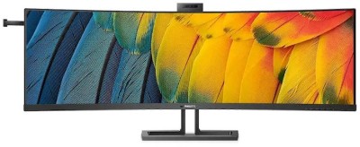 44.5" Philips 45B1U6900CH, Curved VA 5120x1440, 4 ms, 75Hz, HDR400, 1500R, höjdjusterbar, 2xHDMI/DP/USB-C 100W, högtalare, webbkamera, USB 3.2-hubb#1