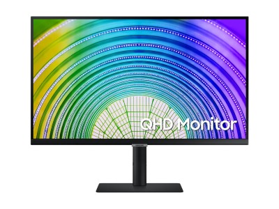 27" Samsung S27A600U, IPS 2560x1440, 5 ms, 75Hz, höjdjusterbar, pivot, HDMI/DP/USB-C 90W, USB 3.2-hubb#1