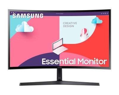 27" Samsung LS27C366EAUXEN, VA 1920x1080, 4 ms, 75Hz, 1800R, VGA/HDMI#2