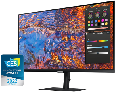 32" Samsung S32B800P, IPS 4K/3840x2160, Höjdjusterbar, Pivot, HDMI/DP/USB-C 90W, USB 3.2-Hubb#3