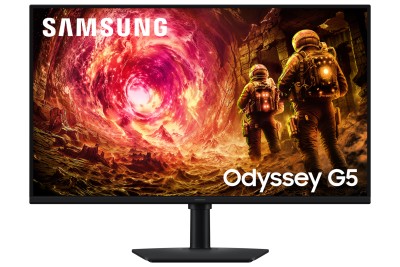 32" Samsung Odyssey G5 LS32FG502EUXEN, IPS 2560x1440, 1 ms, 180Hz G-Sync, HDR10, höjdjusterbar, pivot, HDMI/DP#1