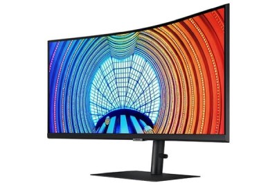 34" Samsung S34A650, Curved VA 3440x1440, 4 ms, 100Hz FreeSync, 1000R, höjdjusterbar, HDMI/DP/USB-C 95W, USB 3.2-hubb#2