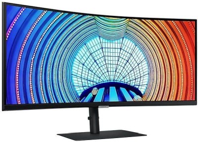 34" Samsung ViewFinity S6 S34C652, Curved VA 3440x1440, 5 ms, 100Hz FreeSync, HDR10, 1000R, höjdjusterbar, HDMI/DP/USB-C 90W, LAN, USB 3.2-hubb