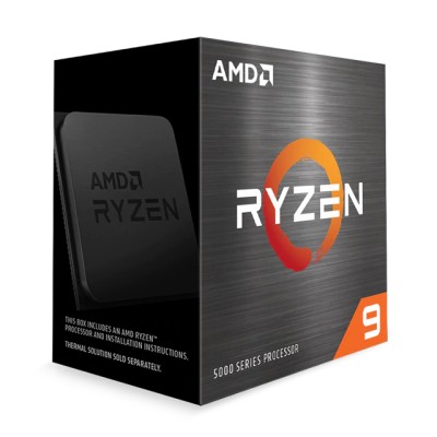 AMD Ryzen 9 5950X 16-Core 32-Thread (105W), 3,4/4,9 GHz, 72 MB cache, Socket AM4, tray utan kylare