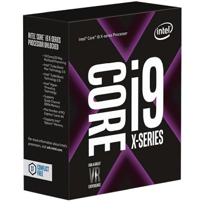 Intel Core i9-10920X 12-Core 24-Thread (165W), 3,5/4,6 GHz, LGA2066, Cascade Lake, 19,25 MB cache, boxad utan kylare