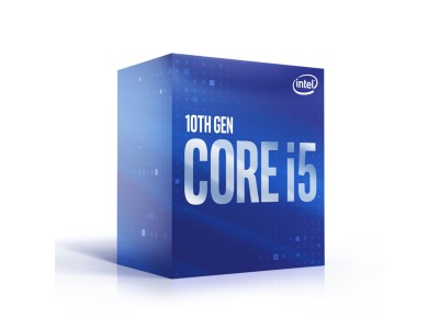 Intel Core i5-10500 6-Core 12-Thread (65W), 3,1/4,5 GHz, LGA1200, UHD Graphics 630, 12 MB cache, boxad utan kylare