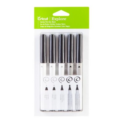 Cricut Explore/Maker Multi-Size Pen Set 5-pack (Black)