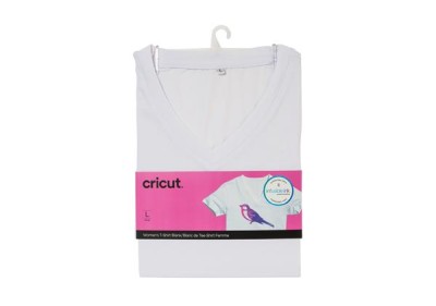 Cricut Infusible Ink Women's White T-Shirt (L)