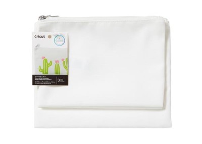 Cricut Lilen Cosmetic Bags 3-pack (Infusible Ink Blank)