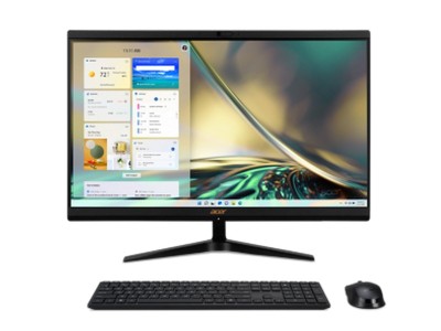 Acer C24-1700 AiO, 23.8" Full HD IPS, Intel Core i5-1235U, 16 GB, 1 TB SSD, WiFi 6, Bluetooth, kamera, Win11, inkl. trådlöst tangentbord och mus#1