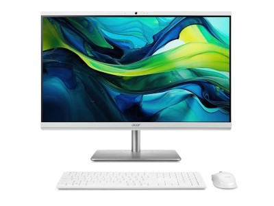 Acer Aspire C27-195ES AiO, 27" Full HD IPS, Intel Core Ultra 5 125U, 16 GB, 1 TB SSD, WiFi 6E, Bluetooth, kamera, Win11, inkl. trådlöst tangentbord och mus